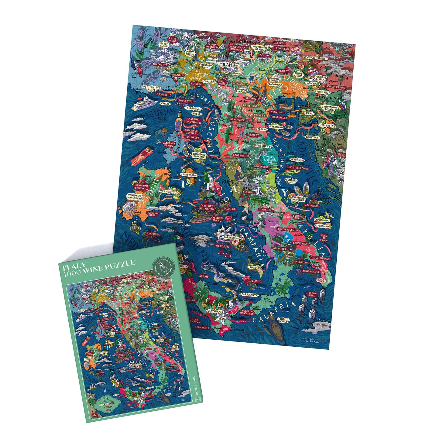 Itlay Wine Puzzle