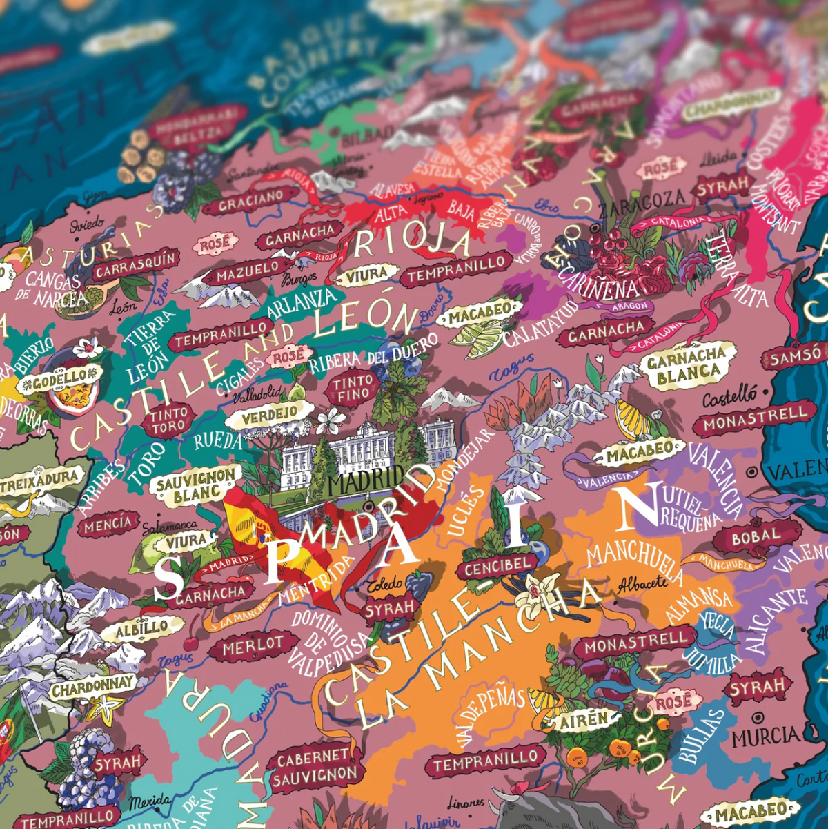 Water and Wines Spain Puzzle
