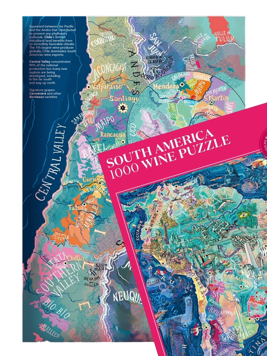 Water and Wines South America Puzzle