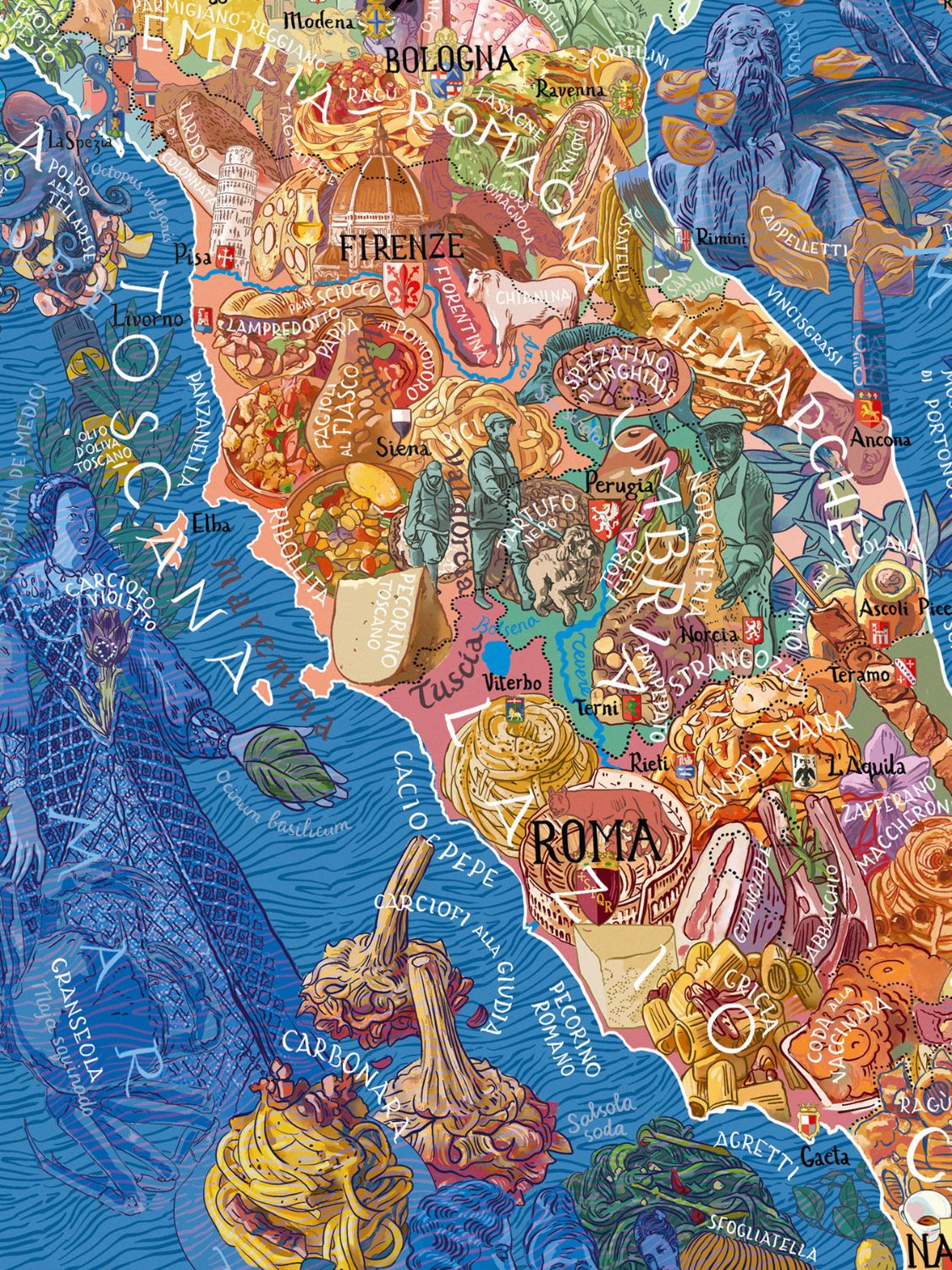 Water and Wines Italy Gourmet Puzzle