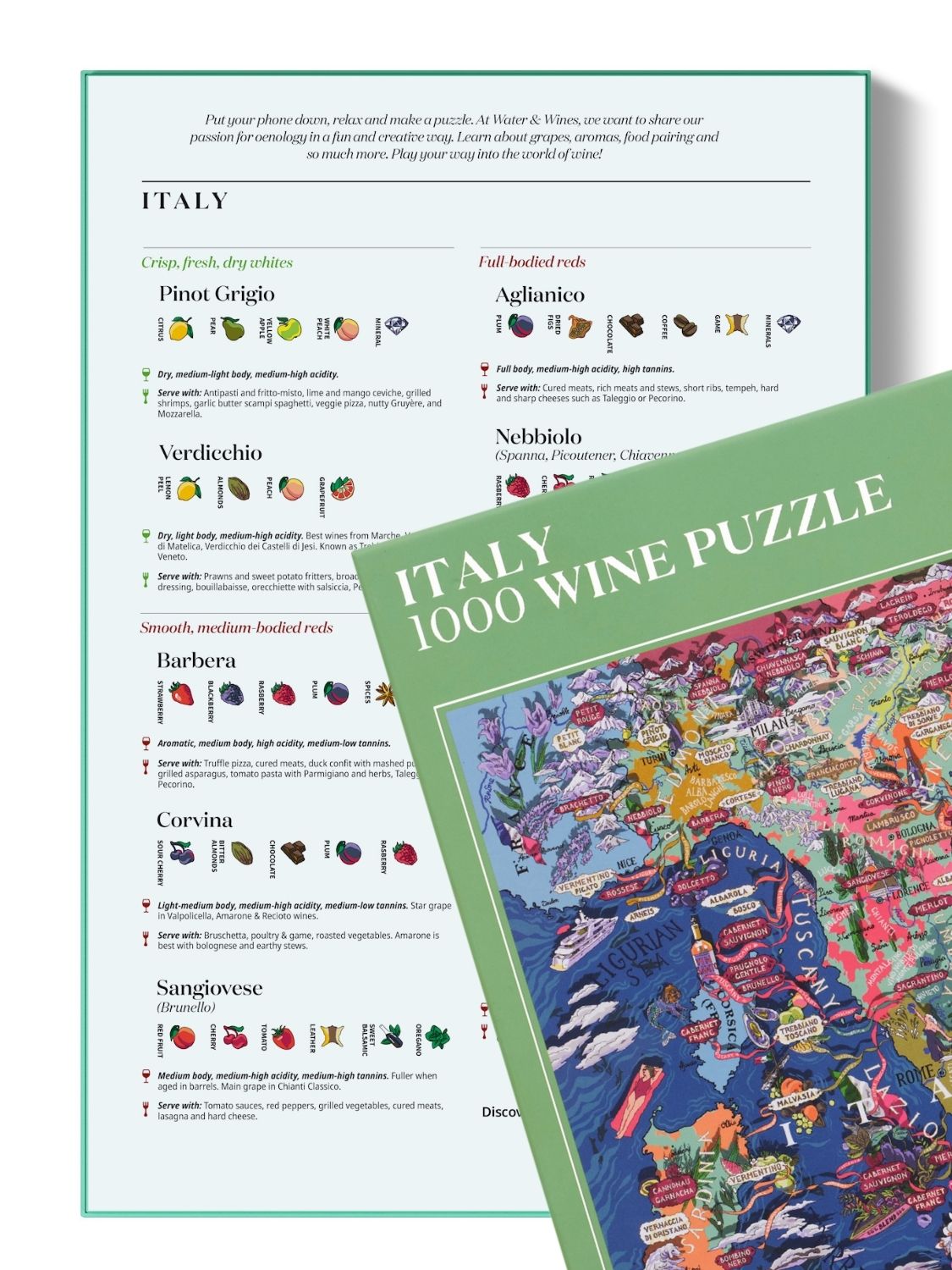 Itlay Wine Puzzle