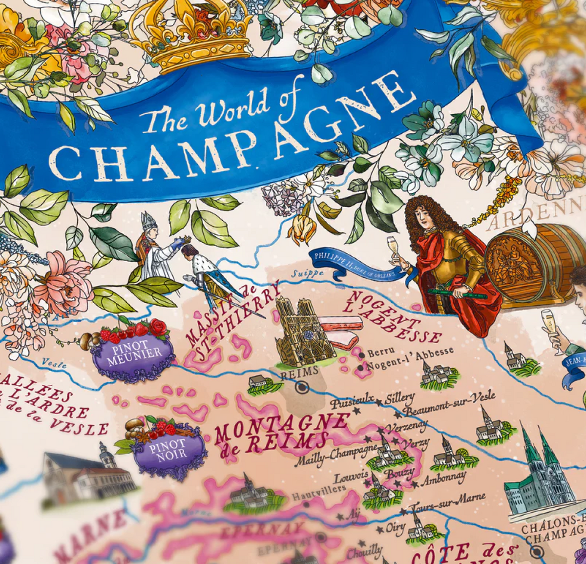 Water and Wines Champagne Puzzle