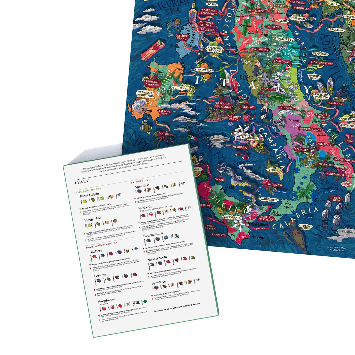 Itlay Wine Puzzle