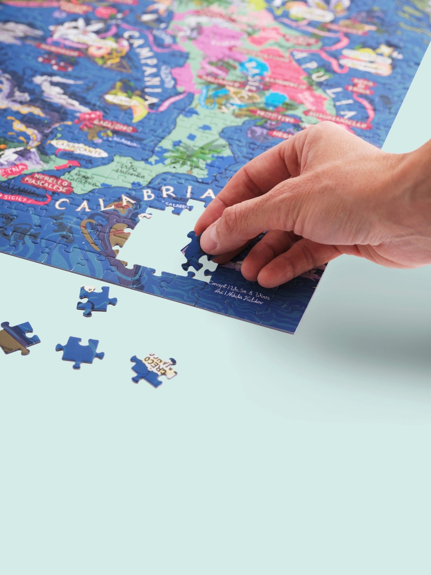 Itlay Wine Puzzle