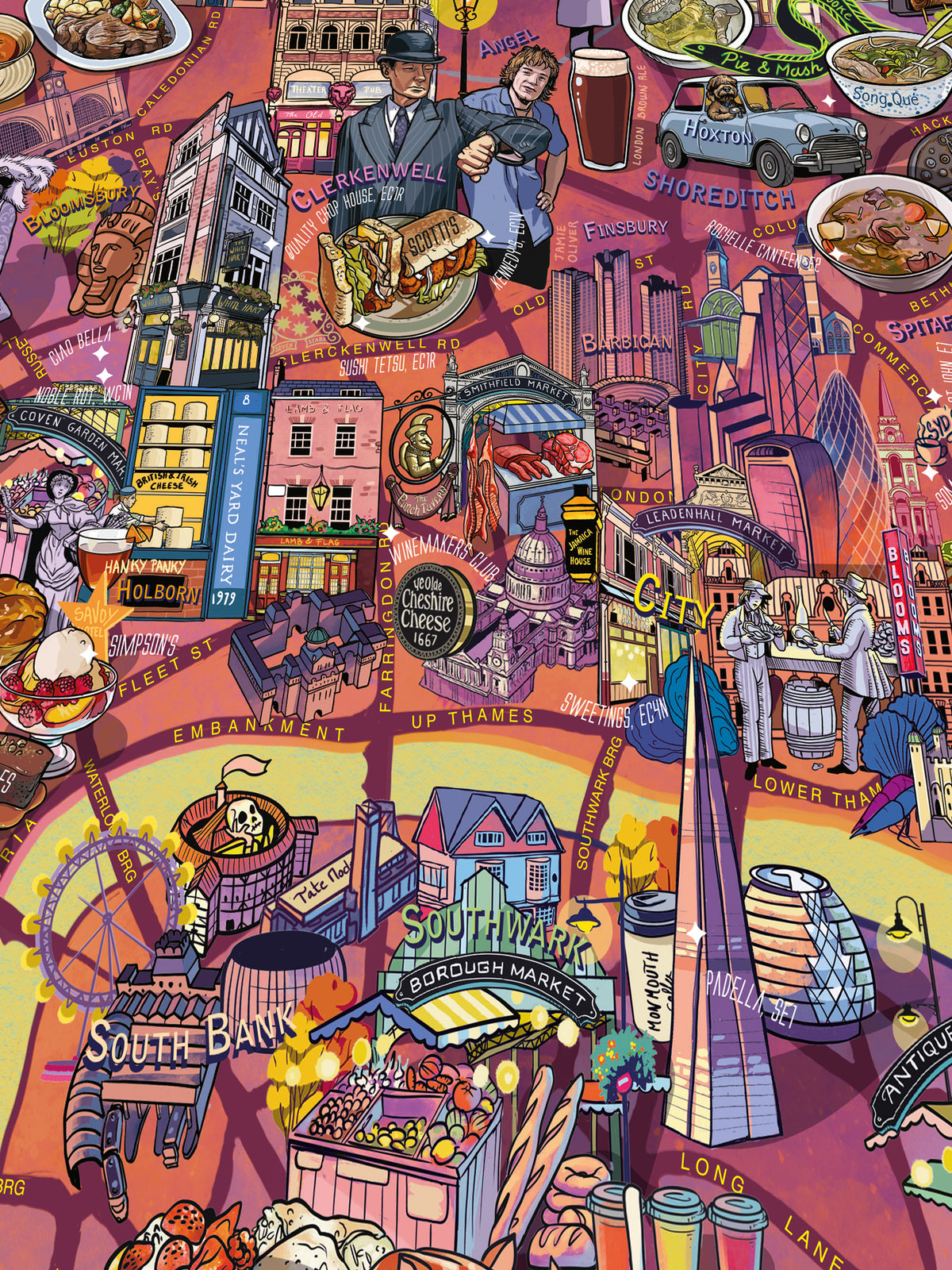 Water and Wines London Gourmet Puzzle