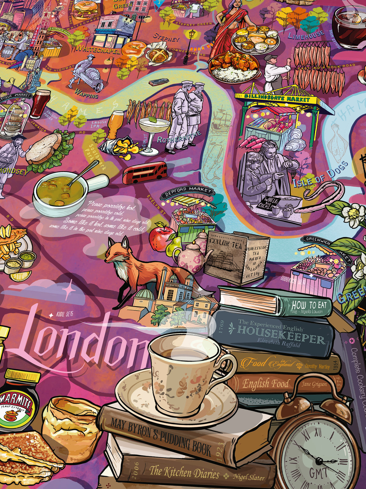 Water and Wines London Gourmet Puzzle