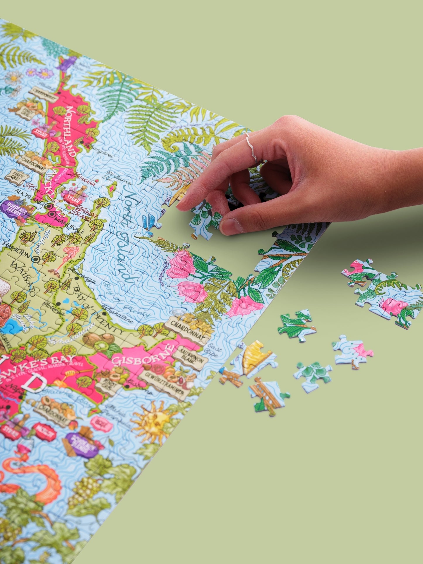 New Zealand Wine Puzzle