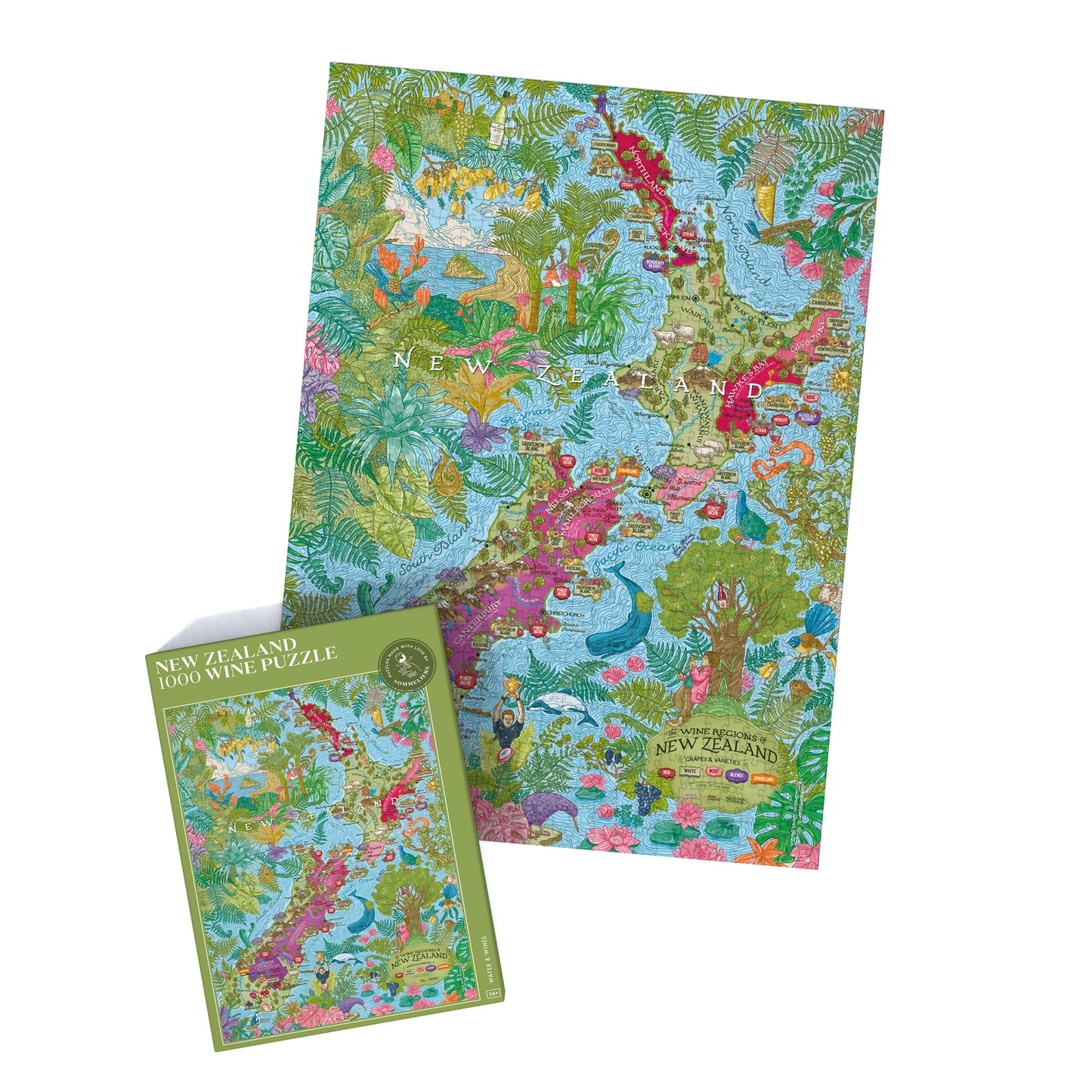 New Zealand Wine Puzzle