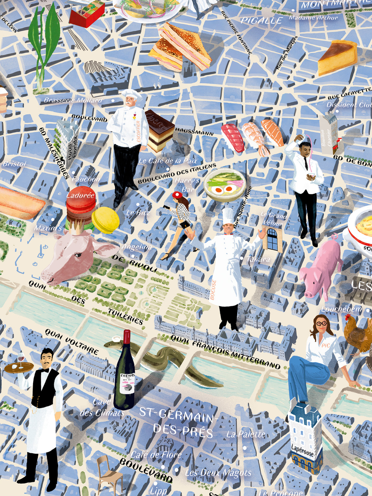 Water and Wines Paris Gourmet Puzzle