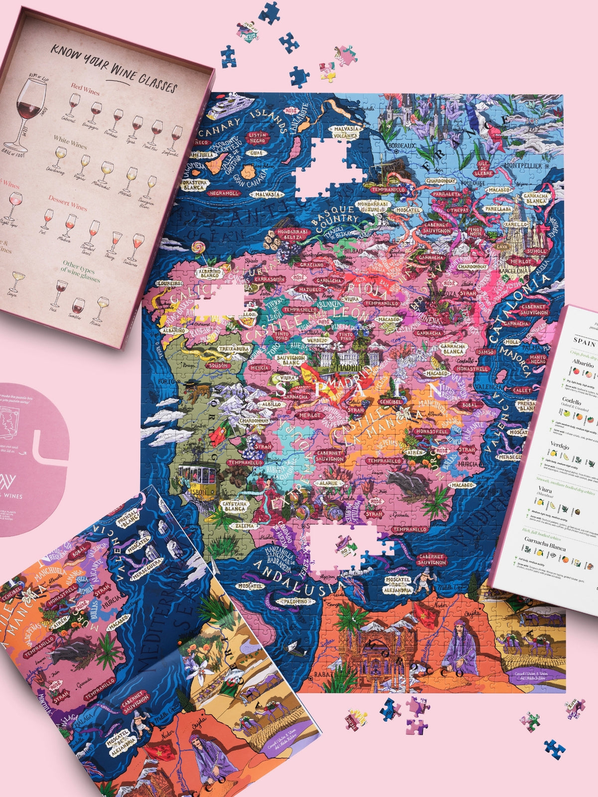 Water and Wines Spain Puzzle