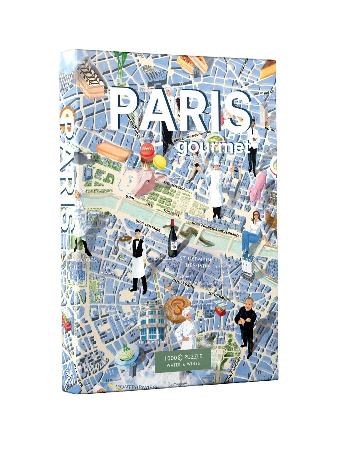 Water and Wines Paris Gourmet Puzzle