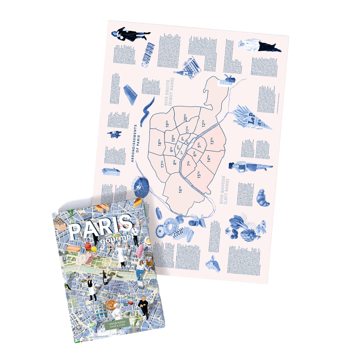 Water and Wines Paris Gourmet Puzzle