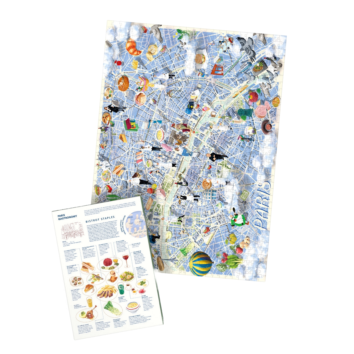 Water and Wines Paris Gourmet Puzzle