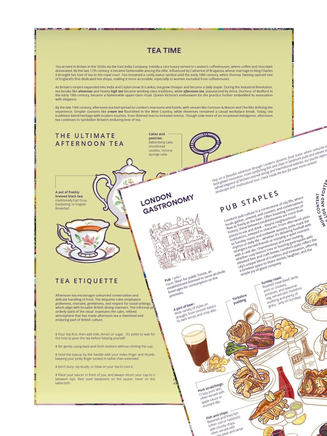 Water and Wines London Gourmet Puzzle