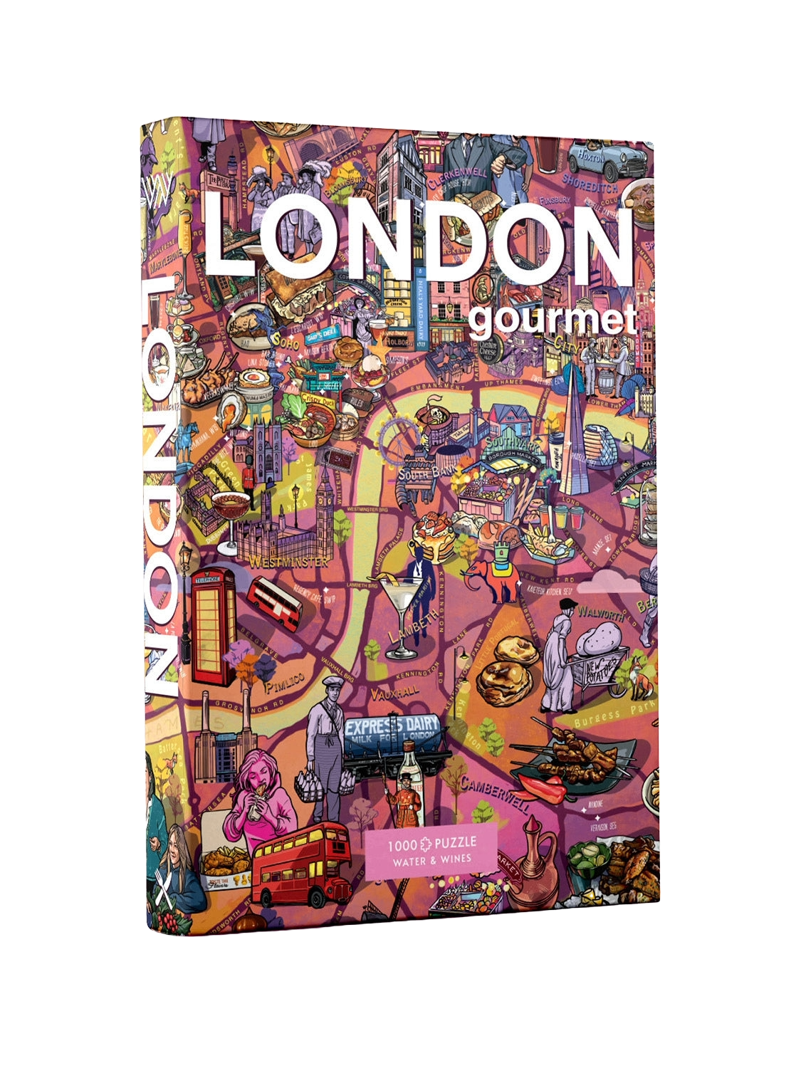 Water and Wines London Gourmet Puzzle