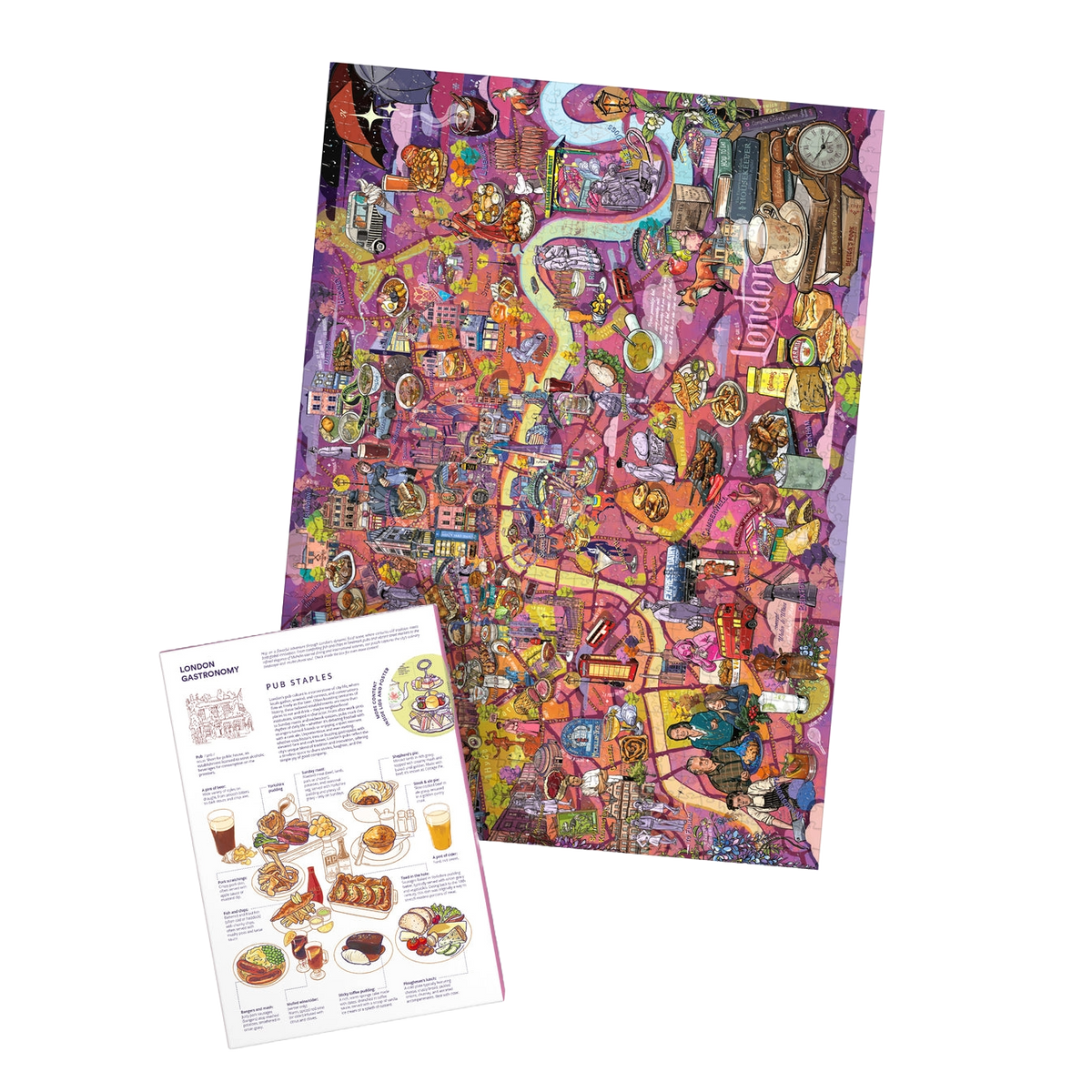Water and Wines London Gourmet Puzzle