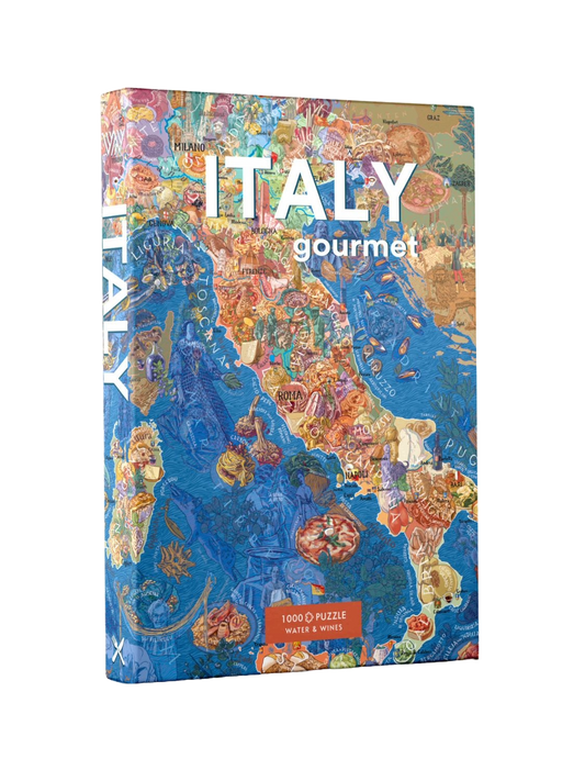 Water and Wines Italy Gourmet Puzzle