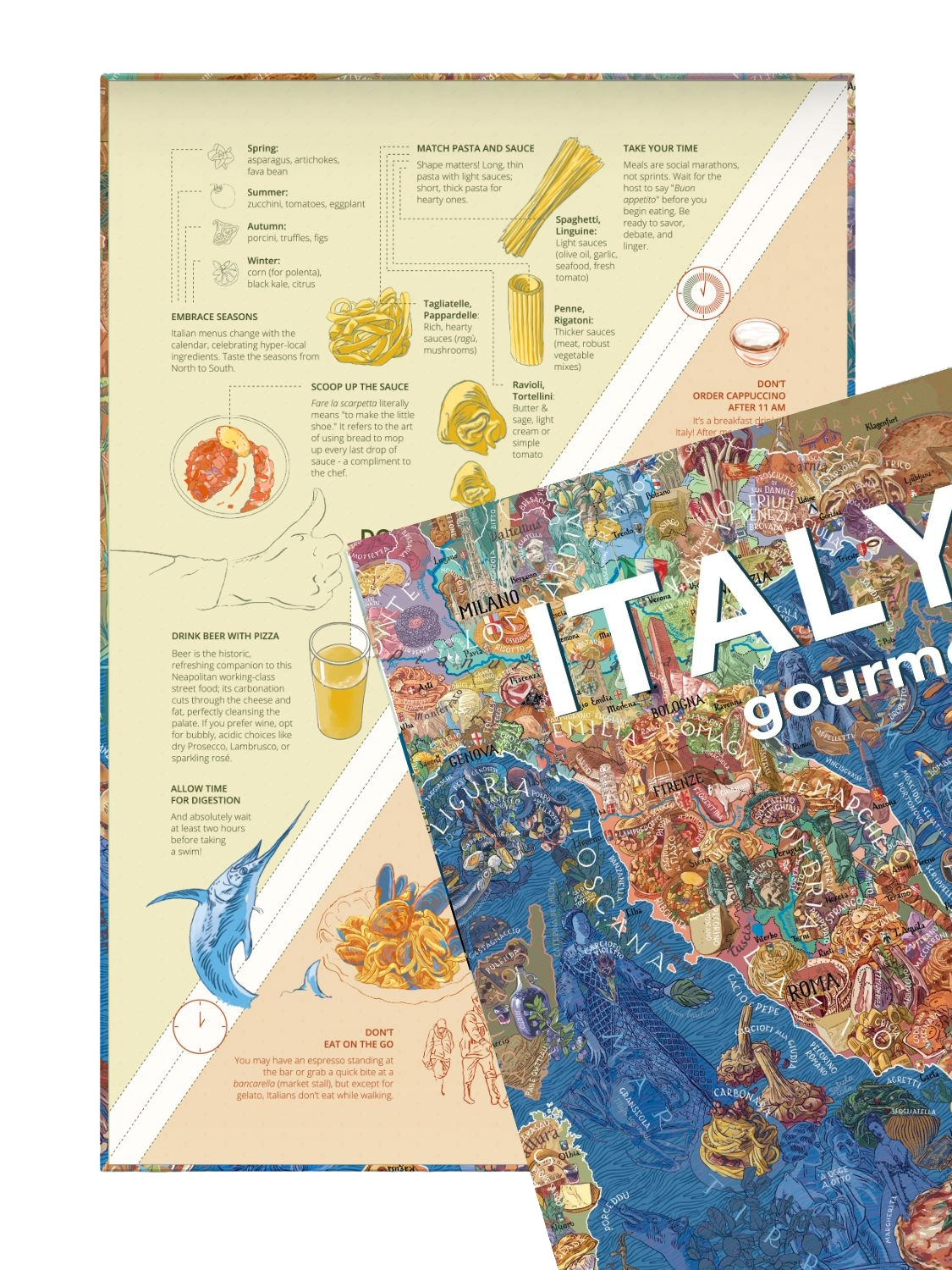 Water and Wines Italy Gourmet Puzzle