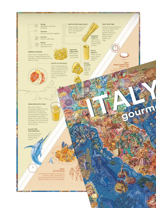 Water and Wines Italy Gourmet Puzzle