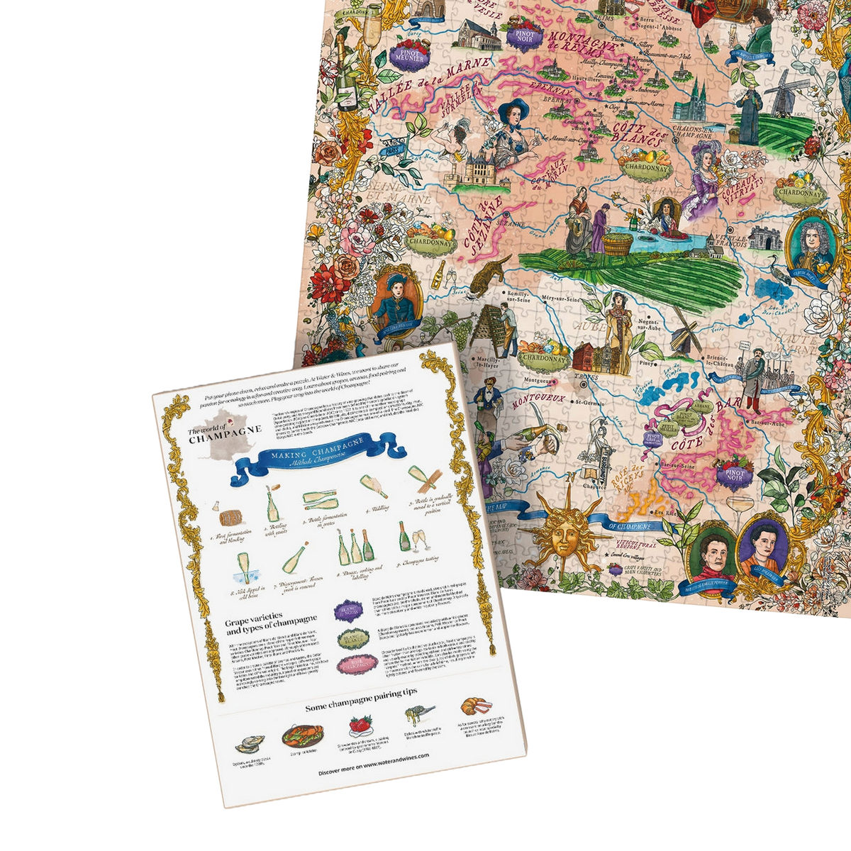 Water and Wines Champagne Puzzle
