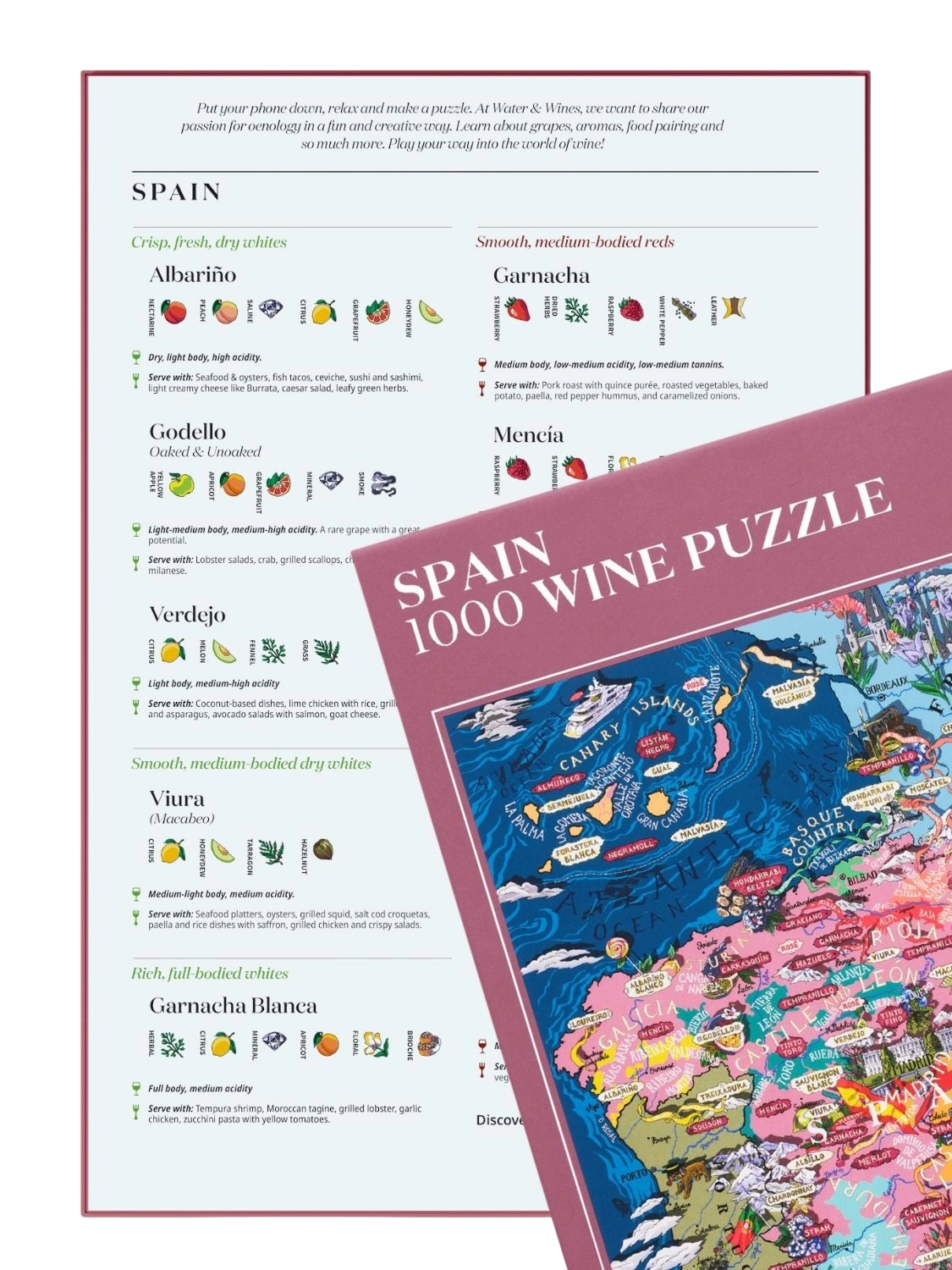 Water and Wines Spain Puzzle
