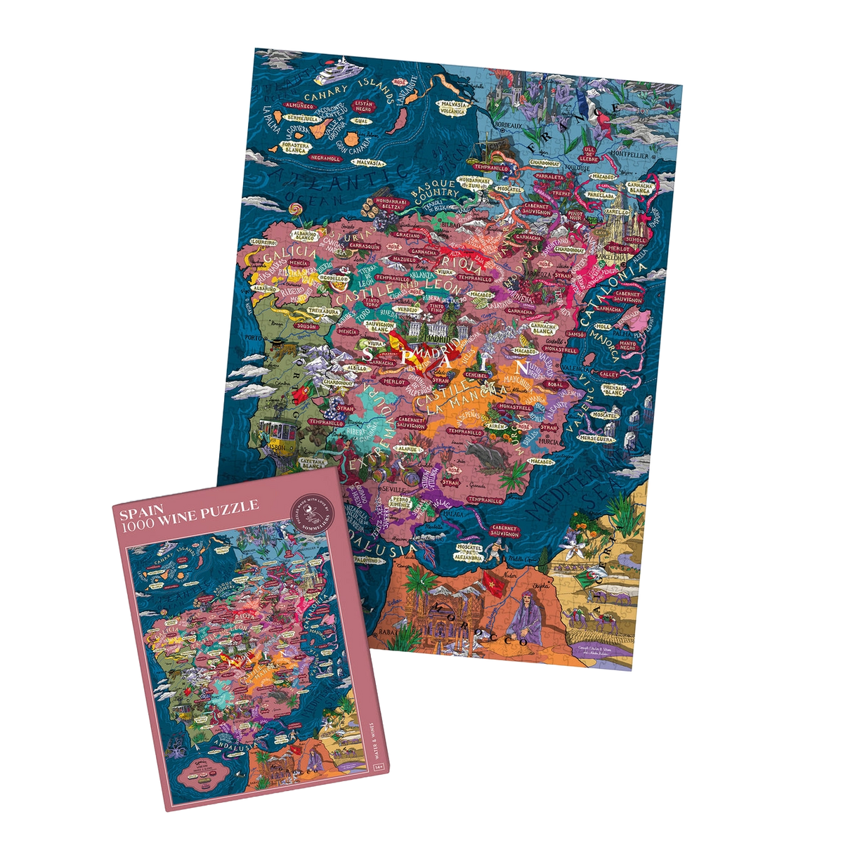 Water and Wines Spain Puzzle