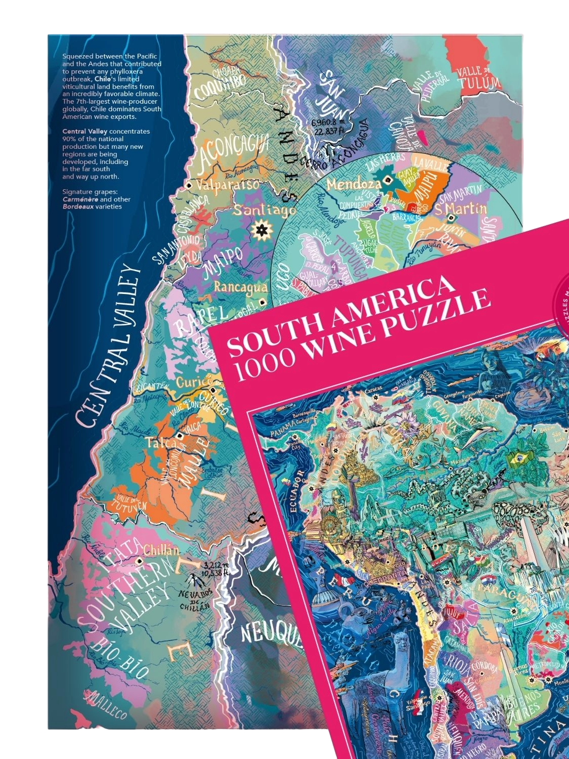 Water and Wines South America Puzzle