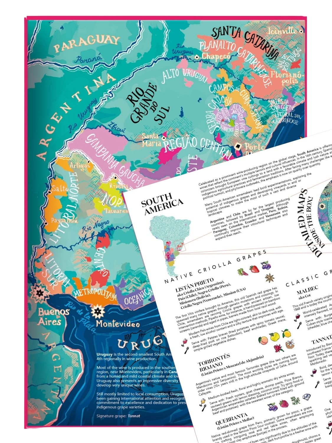 Water and Wines South America Puzzle